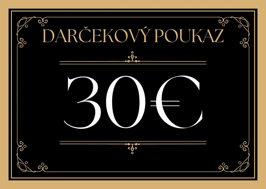 Dekorstudio Darčekový poukaz v hodnote 30€