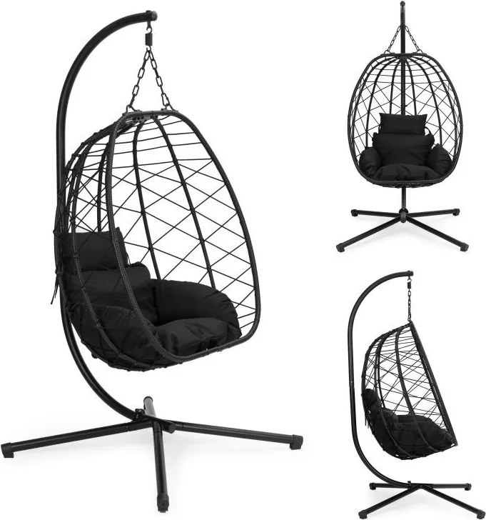 ZÁVESNÉ HOJDACIE KRESLO NOAM 2 S VANKÚŠOM