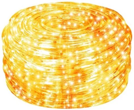 Bestent Svetelná reťaz - svetelný had 10m 240 LED 8 programov Teplá biela