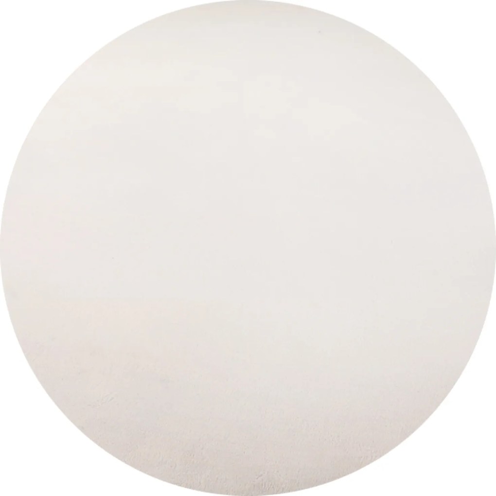 Kusový koberec Sky 5400 Cream kruh, 160x160 (priemer) kruh, béžová, obývacia izba, Ayyildiz