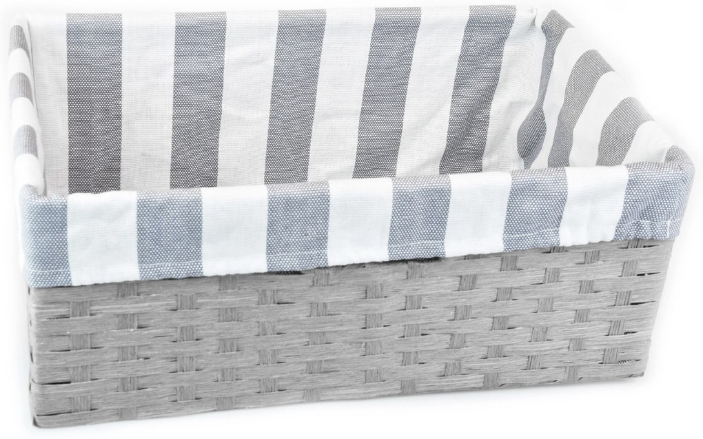 Úložný box sivý Rozmery (cm): 36x24, v. 13