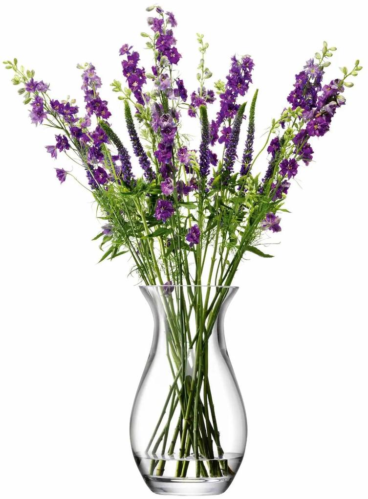 FLOWER Grand Posy sklenená váza 32cm, LSA, Handmade
