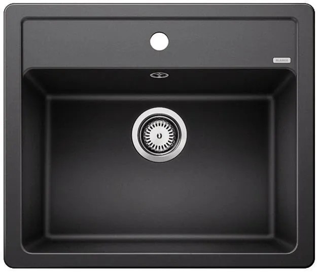 Blanco Legra 6, silgranitový drez 585x500x190 mm, 1-komorový, antracitová, 523332