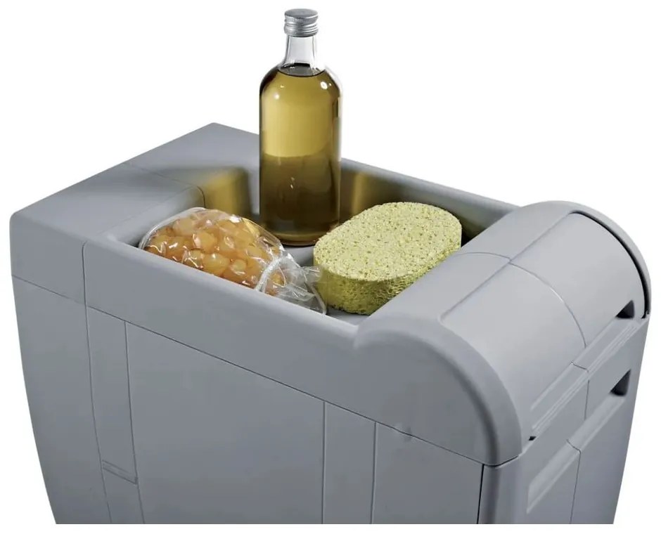 Plastový odpadkový kôš na triedený odpad/vstavaný 18 + 12 + 12 + 8 l City - Elletipi