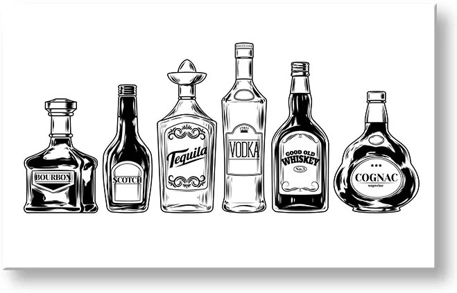Obraz na stenu s textom Drinks | rôzne rozmery