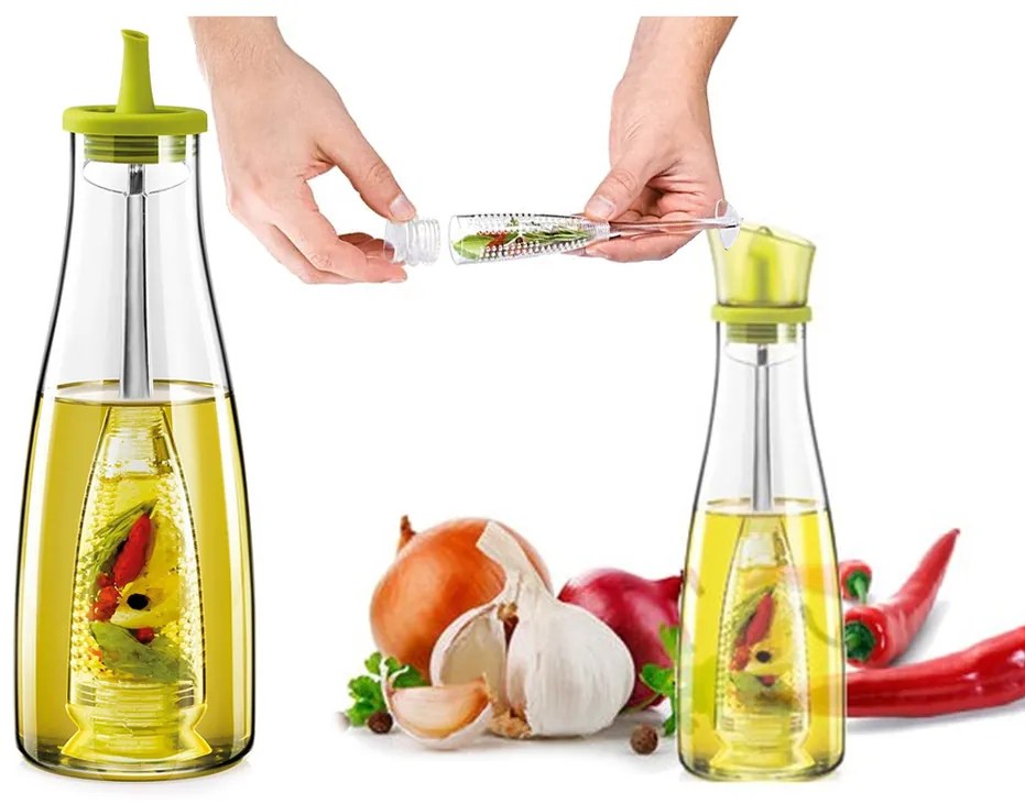 Nádoba na olej s vylúhovacím sitkom, 500 ml