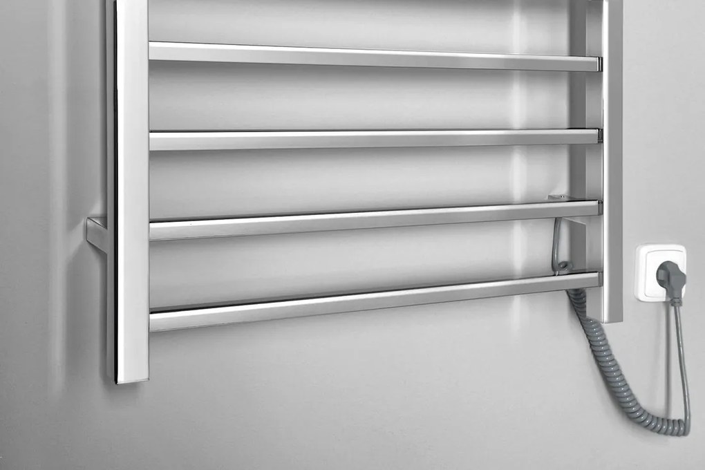 Sapho Sapho, ESKINADO elektrický sušiak uterákov, hranatý, 600x1500 mm, 130 W, leštená nerez, ER450V