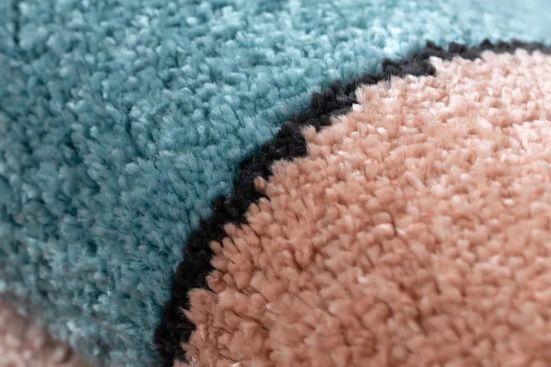 Detský kusový koberec Fun Gatti Cats pink, 200x290, viacfarebná, detská izba, Dywany Łuszczów