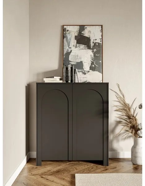 Komoda NIO antracitová