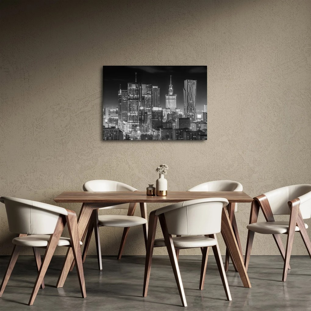Obraz - Čiernobiely New York (70x50 cm)
