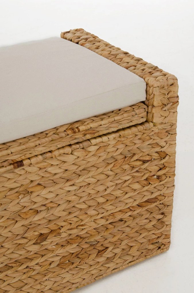 Sedacia lavica COMBO, vodný hyacint, šírka 100 cm, natur