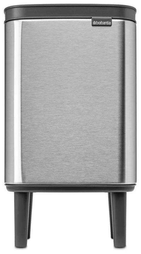 Oceľový odpadkový kôš v matne striebornej farbe 4 l Bo Hi – Brabantia