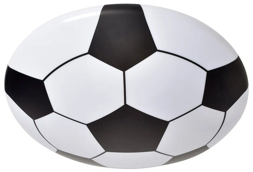 Detské stropné LED svietidlo Ball, 1x LED 18w, 4000k, b/w