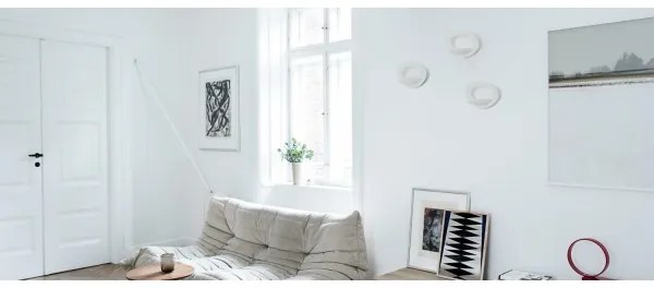 Artemide 1248010A - LED Stm. nástenné svietidlo PIRCE LED/27W/230V 3000K biela