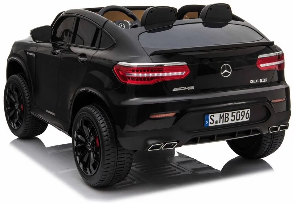 RAMIZ Elektrické autíčko Mercedes GLC 63S - Čierne - MOTOR 4x45W - BATÉRIA - 2 x 12V/7Ah 2023