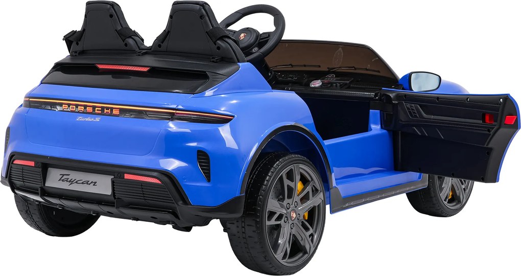 Ramiz Porsche Taycan Turbo S modré autíčko