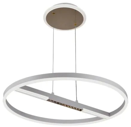 LED Stmievateľný luster na lanku LED/75W/230V 3000-6500K + diaľkové ovládanie