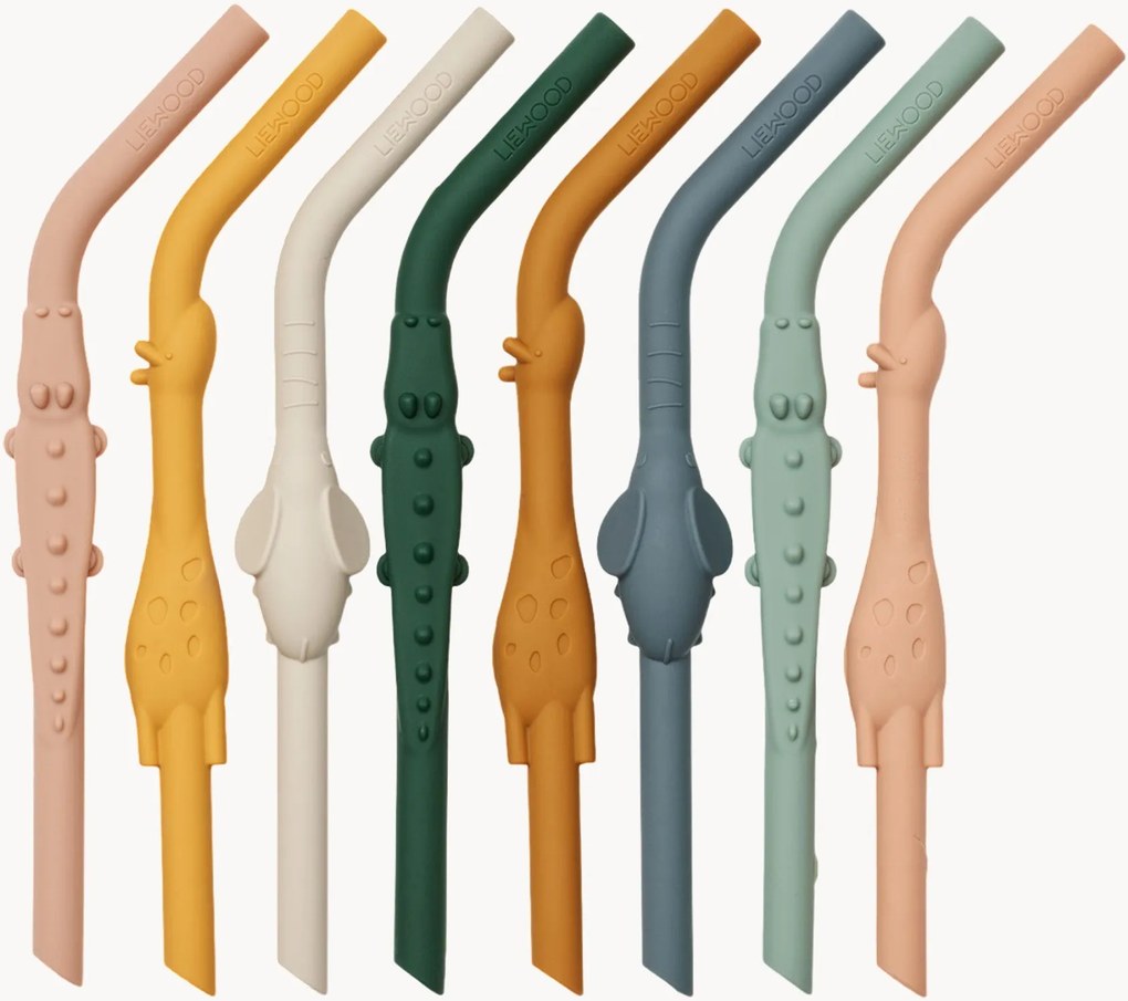 Detské slamky Carlson, 8 ks