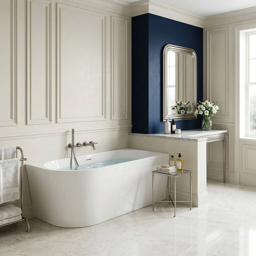 Rea Rea, Akrylová rohová vaňa SYDNEY BELLANTO RIGHT 150cm, KPL-W8251