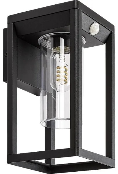 Rabalux 77086 - Vonkajšie nástenné svietidlo ZERNEST 1xE27/15W/230V IP54 čierna