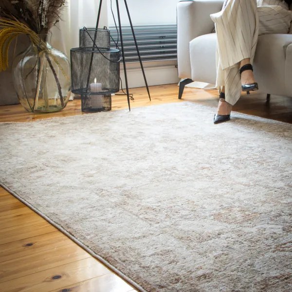 Obsession, Kusový koberec My Everest 430 Terra, 80x150, oranžová, obývacia izba