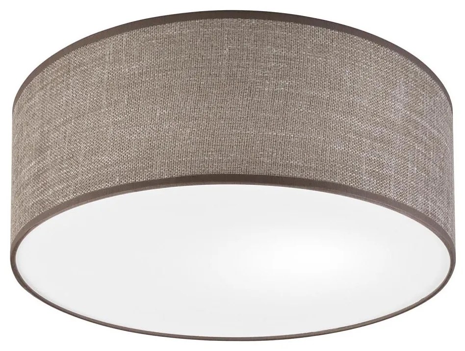 Stropné svietidlo SIRJA 1xE27/15W/230V pr. 35 cm hnedé