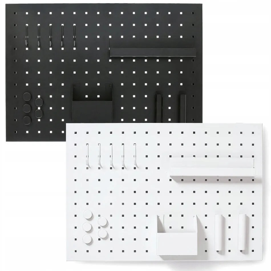 Zeller Present Magnetická tabule, bílá, nástěnka s příslušenstvím, 50x35cm