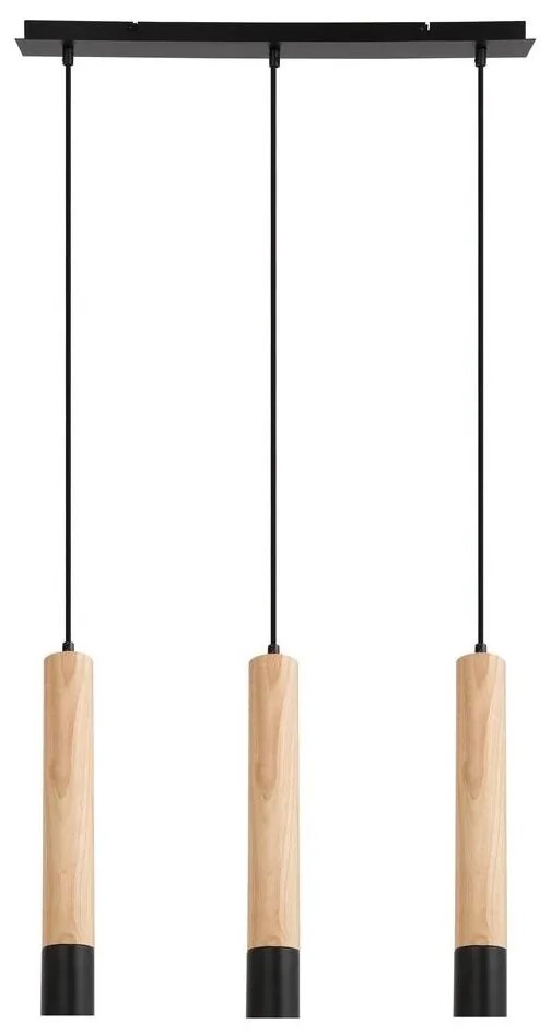 Rabalux 72133 - Luster na lanku BRAULIA 3xGU10/50W/230V buk