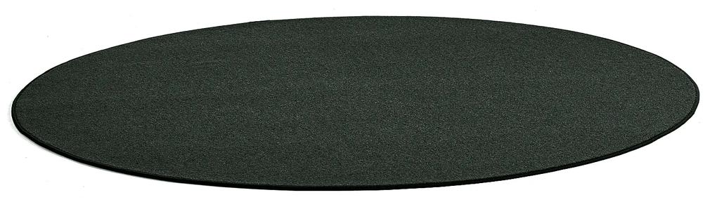 Okrúhly koberec ADAM, Ø 3000 mm, tmavozelený
