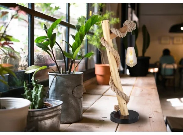 Globo 69029T - Stolná lampa ULLEU 1xE27/60W/230V