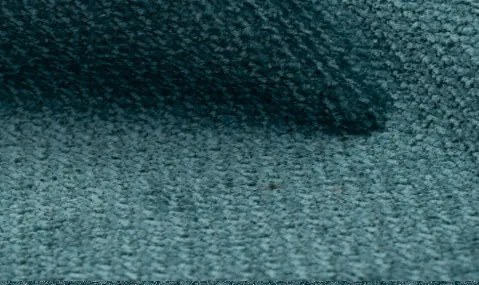 Rohová sedačka Aldon, petrolejová štruktúrovaná látka, pravý roh