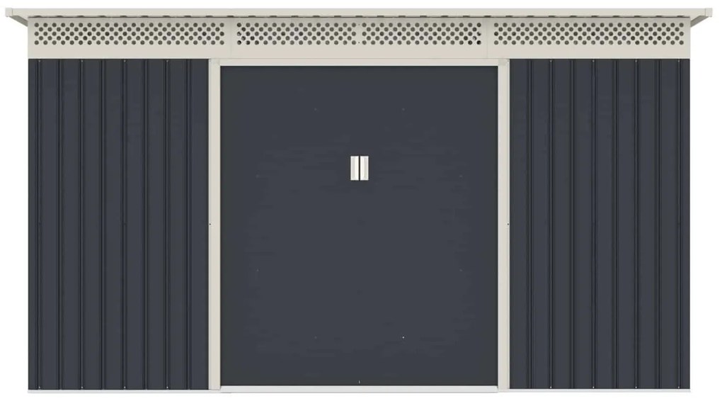 Záhradný domček G21 GRAH 915 - 340 x 269 cm, antracitový