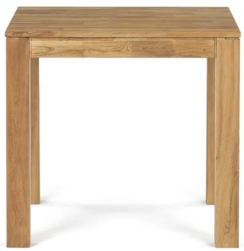 Autronic BONTEC Jedálenský stôl 80x80cm, masív, prírodný, DS-H080 DUB Farba: Prírodné