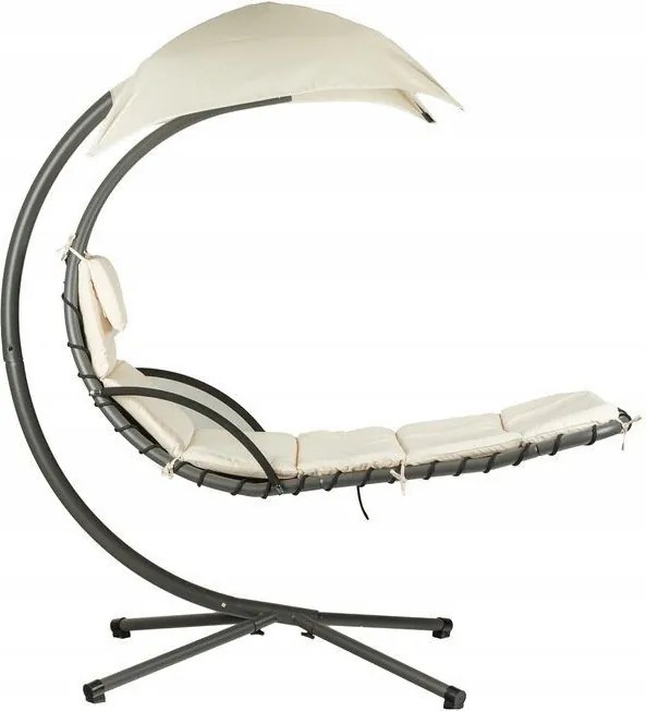 ZÁHRADNÉ ZÁVESNÉ KRESLO ZALIA BÉŽOVÉ