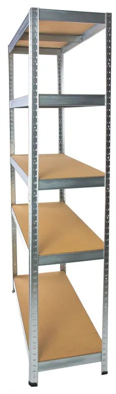 DEMA Bezskrutkový regál 5P 175 kg 90x40x180 cm
