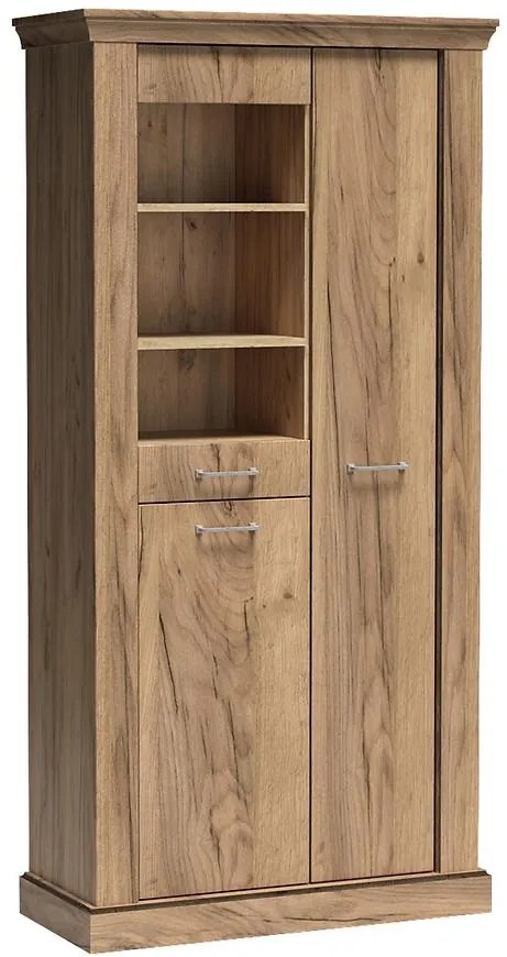 Vitrína Antica A-10 kraft zlatá