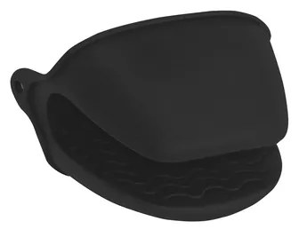 Erga Basic, silikónová kuchynská rukavica 111x100x85 mm, čierna, ERG-03745