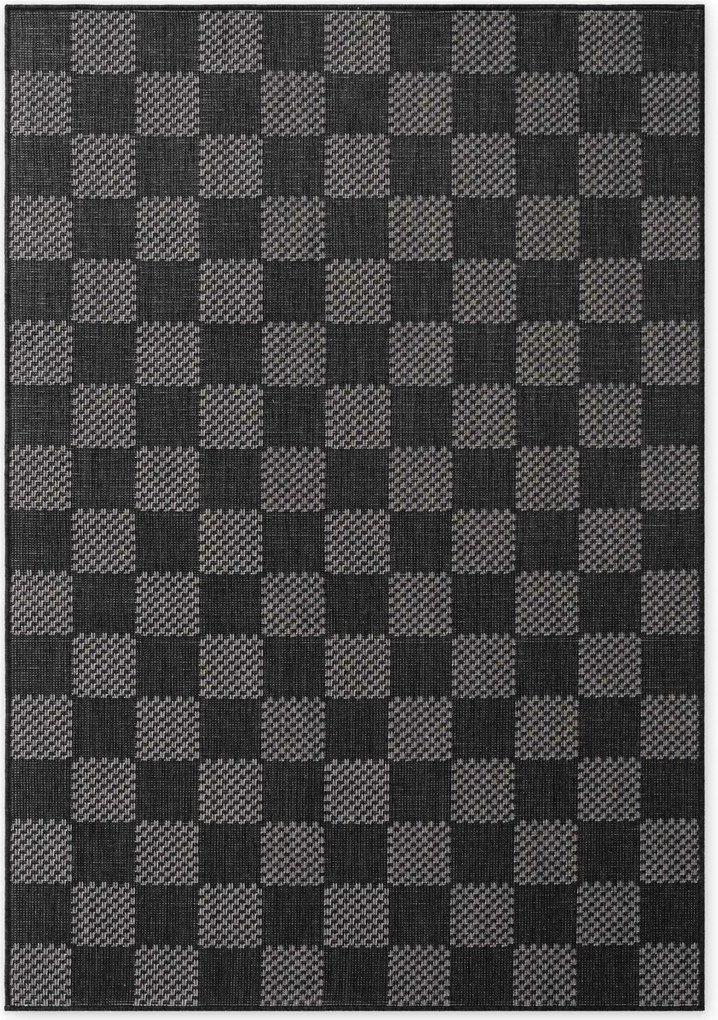 Ted Baker, Kusový koberec Ted Baker Haringey 106385 Black White, 200x300, čiernobiela, chodba / predsieň