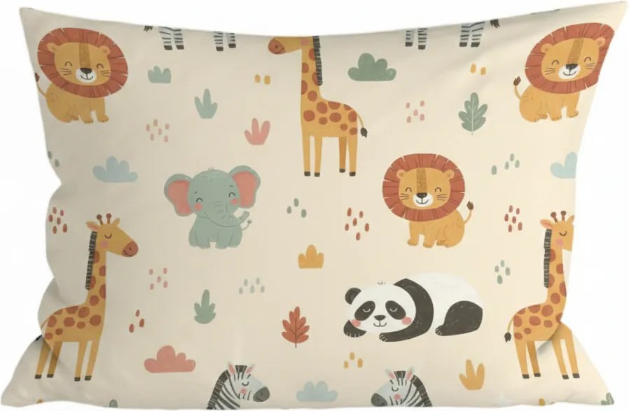 Bavlnená obliečka na vankúš ANIMORA 40x60 cm, farebná