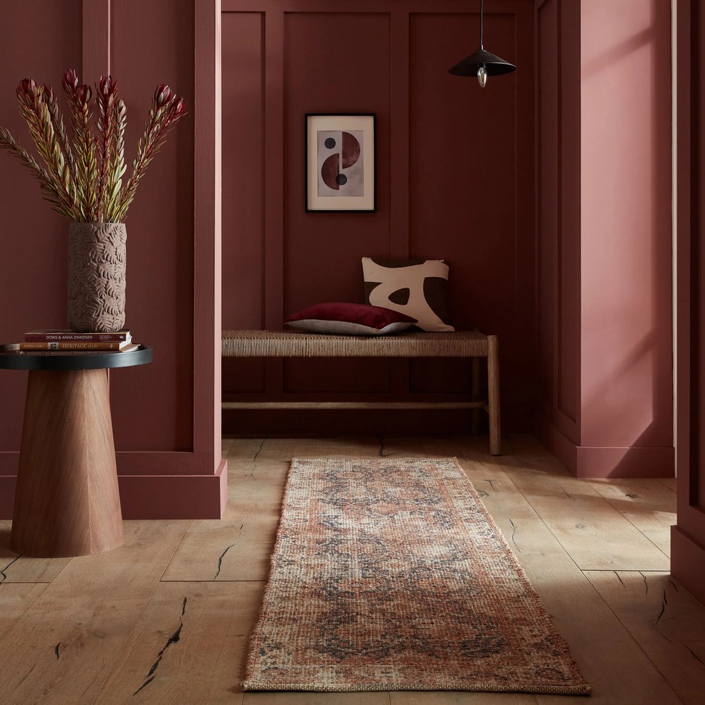 Behúň Nadya Miley Blue, 60x230, viacfarebná, obývacia izba, Flair Rugs