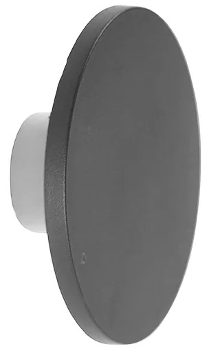 Dizajnová nástenná lampa sivá 16,5 cm vrátane LED - Skyf