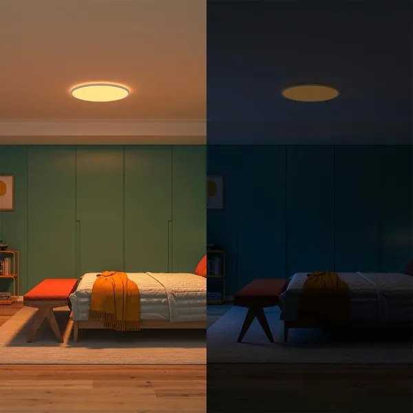 Philips-LED Stmievateľné stropné svietidlo SUPERSLIM LED/32W/230V 2700-6500K Wi-Fi