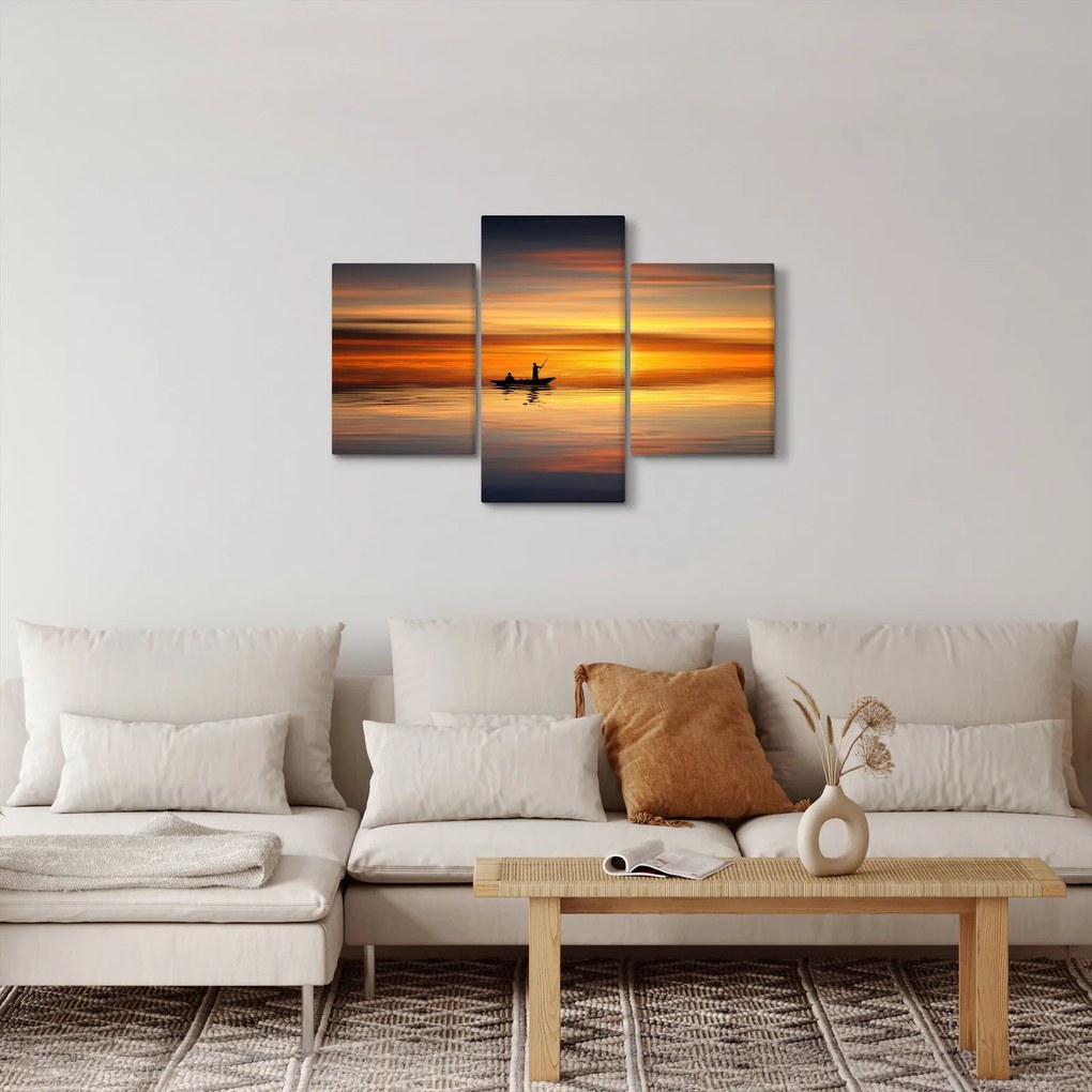 Obraz - plavba na loďke (90x60 cm)