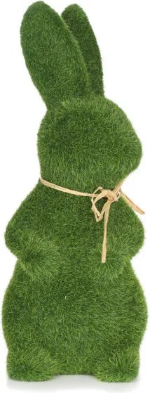 Dekoratívna figúrka POLY v tvare veľkonočného zajaca, zelená 883038