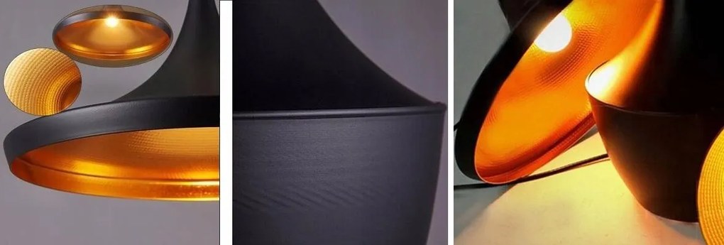 Toolight Toolight, závesné stropné svietidlo Costa C, 1xE27, APP081-1CP, čierna matná, KPL-00986