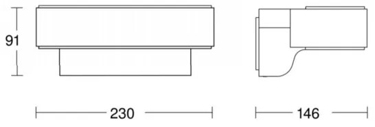 STEINEL 065706 - LED Vonkajšie nástenné svietidlo so senzorom LED/12,5W/230V IP44