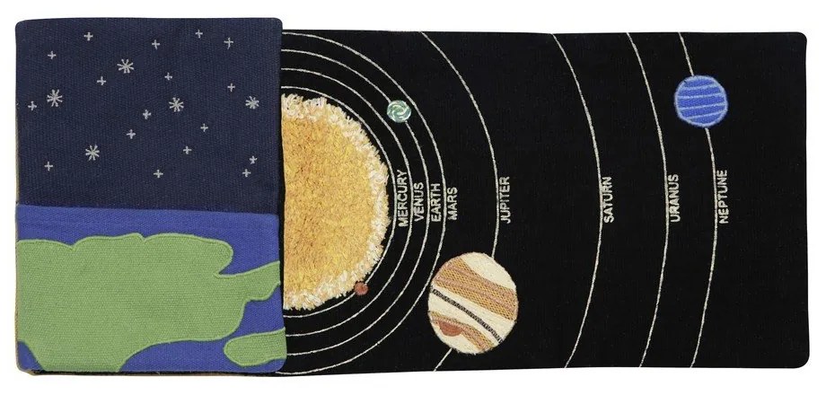 Senzorická knižka Space – Lorena Canals