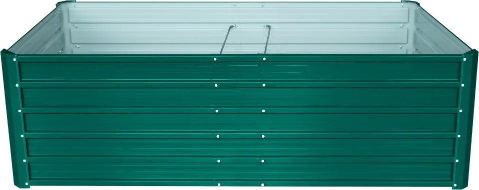 Vyvýšený záhradný záhon BestBerg VZ-940Z / 940 l / 180 x 90 x 58 cm / zelený