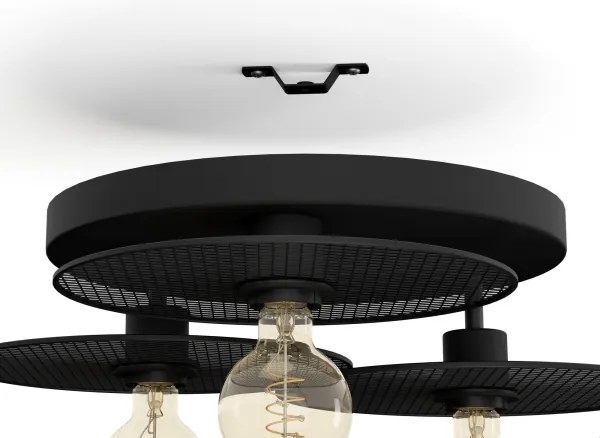 Eglo 43728 - Stropné svietidlo IKESTON 3xE27/40W/230V