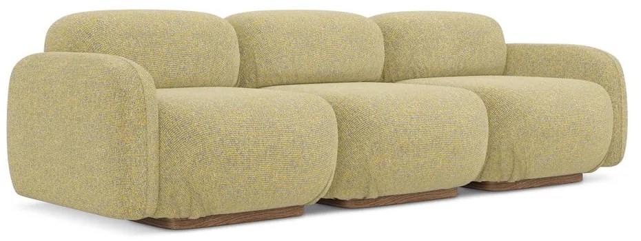 Žltá pohovka 270 cm Ailani – Makamii